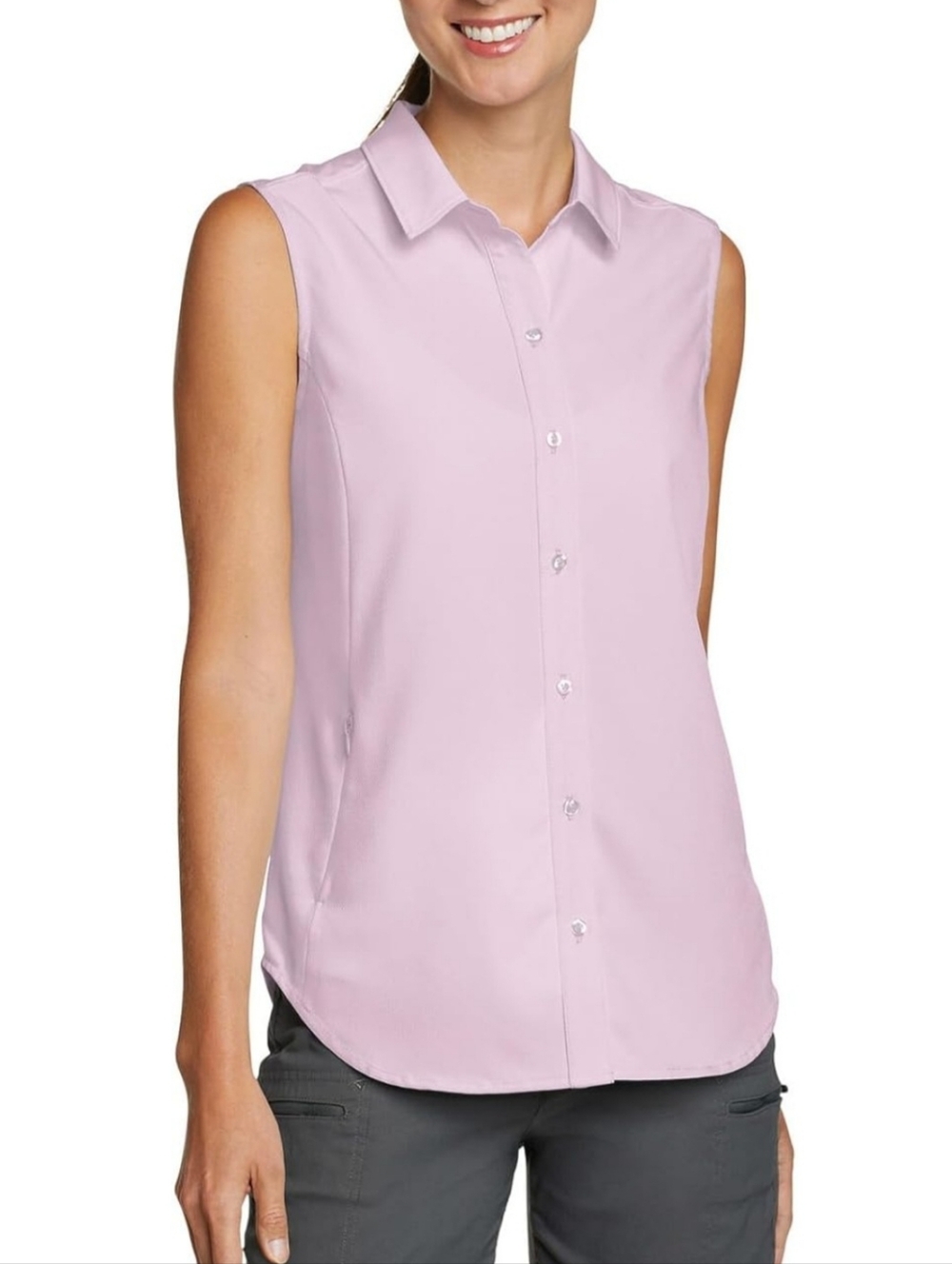 Eddie Bauer Extra Lightweight Sleeveless Tech Top Large